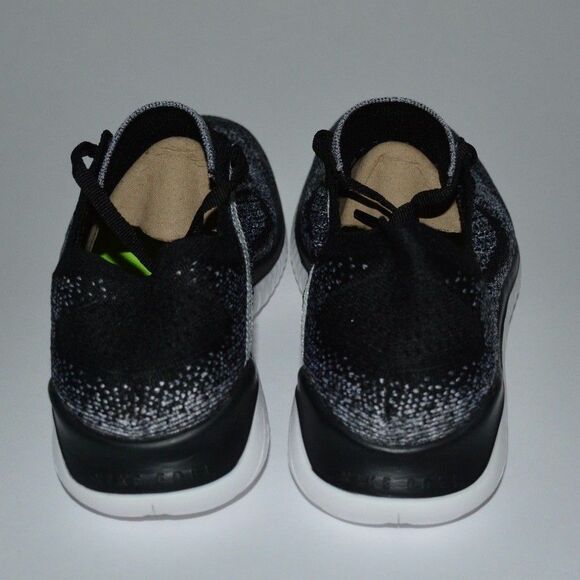 Nike Free RN Flyknit 2018 Shoe Oreo Size 7 White Black 942838-101 no box main image 5
